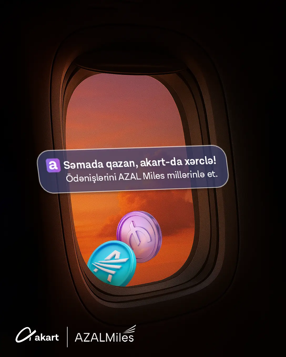 Your miles are now your new way to pay! akart and AZAL Miles together!