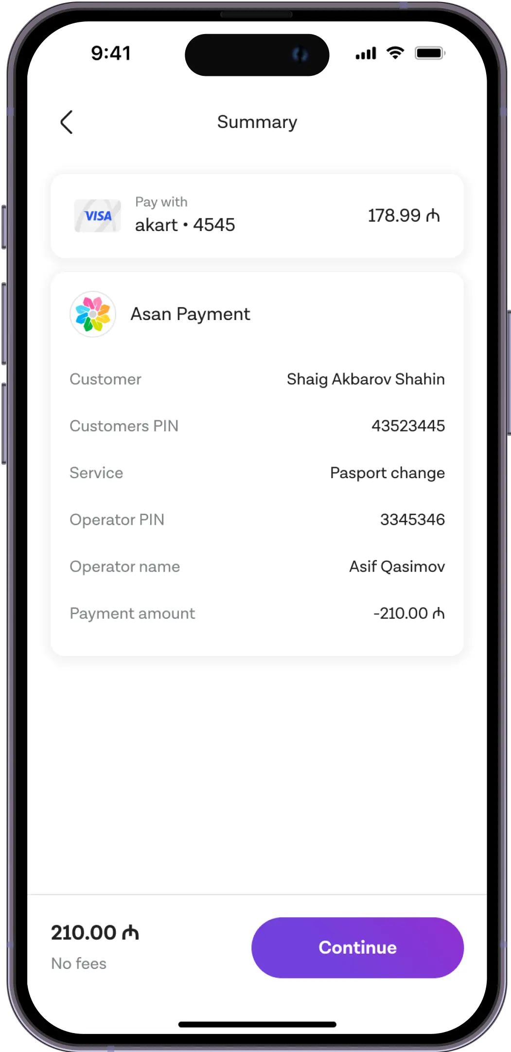 Make your payment