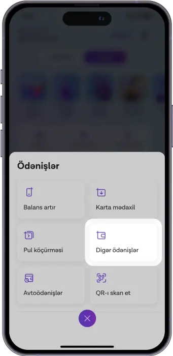 Ödənişlər-ə keç
