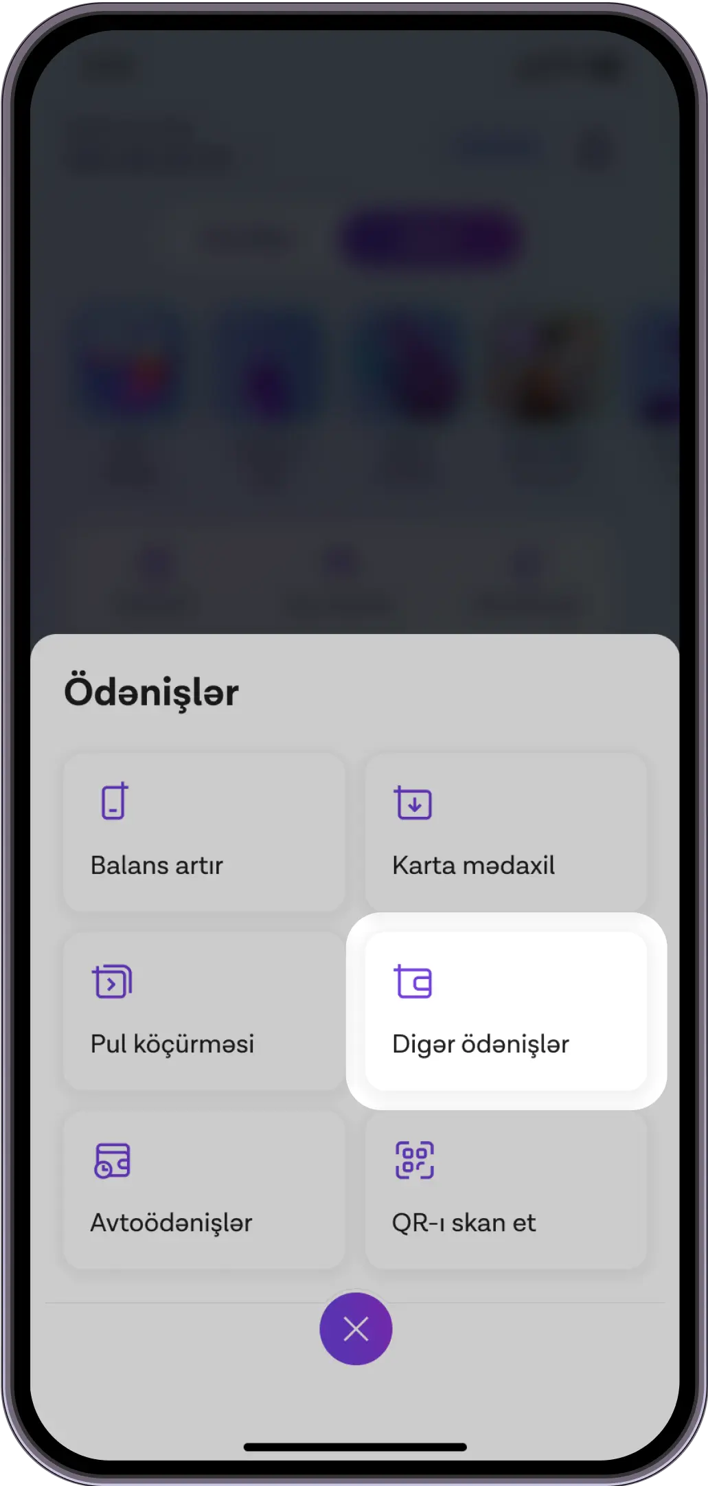 Ödənişlər-ə keç